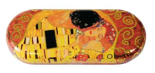 Produktbild: Fridolin Brillenetui Gustav Klimt Der Kuss, 16x6.6x2.8 cm