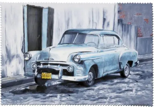 Produktbild: Fridolin Brillenputztuch Cuba Classics-Chevrolet, Stoff, bunt, 18x12.5x1 cm