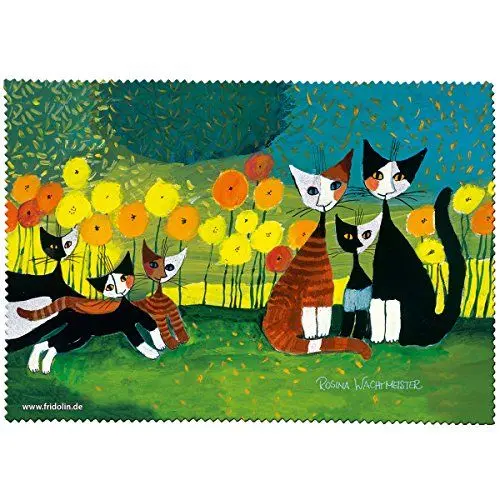 Produktbild: Fridolin Brillenputztuch Wachtmeister-All Together aus Mikrofaser, Bunt, 18x12.5x1 cm