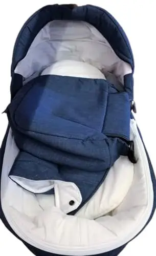 Produktbild: Friedrich Hugo PCS_FH-BEAT-2IN1-GEL-582C Minigo Beat, 2 in 1 Kombi Kinderwagen Gelreifen Blue, blau