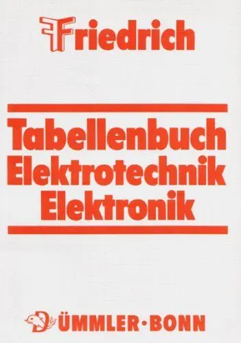 Produktbild: Friedrich Tabellenbuch Elektrotechnik Elektronik