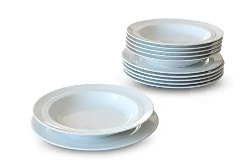 Produktbild: Friesland Tafel-Service 12tlg Jeverland Weiß