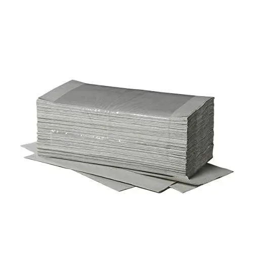 Produktbild: fripa Papiertücher Plus L: 1-lagig, 100% Recycling, V-Falz, reißfest, 20 Bund, 5000 Tücher, Naturfarbe