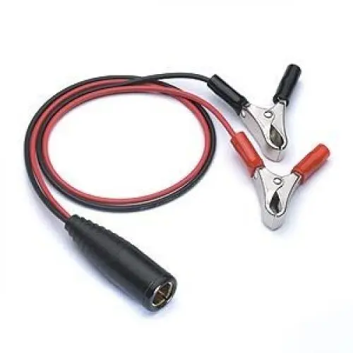 Produktbild: fritec KFZ-Adapterkabel für Ladegeräte mit Bordstecker zum direkten Laden Einer Batterie - passend auch für alle fritec Ladegeräte wie dem Ladeprofi Vario 2.0+ und dem Komakt für 6 V oder 12 V