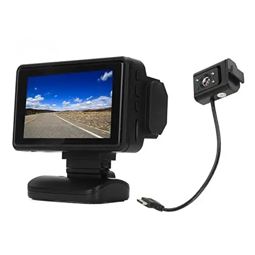 Produktbild: Front Rear Dash Camera, 3,0 Zoll Auto Dash Camera 1080P HD IR Nachtsicht Bewegungserkennung Driving Recorder Loop Recording Car Dashboard Cam