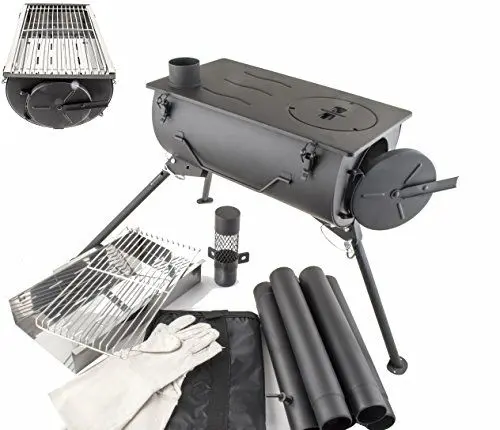 Produktbild: Frontier Campingofen / Grill, Holz