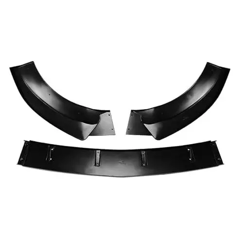 Produktbild: DZSQZASDD Frontspoiler Für Mercedes Für Benz V Klasse W447 2016-2019 2020 2021 2022 2023 2024 Frontschürze Spoiler Lip Unteren Splitter Klinge Spoilerlippe(Glänzend schwarz)