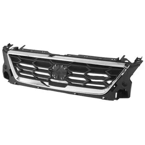 Produktbild: Frontstoßstangengrill, Auto-Frontstoßstangenabdeckung, Lüftungsgitter mit Chromumrandung 6F0853654E, Ersatz für SEAT Ibiza 6F MK5 vor Facelift 2017 Bis 2021