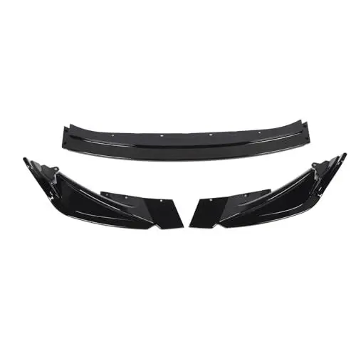 Produktbild: Frontstoßstangenlippe, Frontstoßstangenlippen-Spoiler-Splitter, Langlebiger Vorderer Luftdamm-Kinn-Bodykit, Bodykit für M3 G80 M4 G82 G83 2021–2024, Einfache Installation