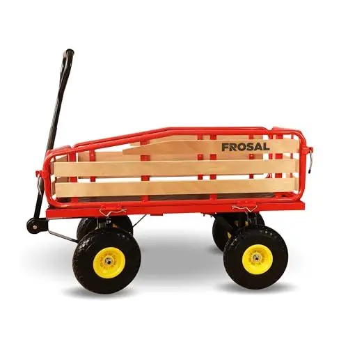 Produktbild: FROSAL Handwagen Transportwagen Gartenwagen Bollerwagen Sven
