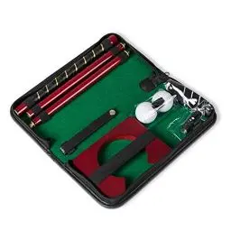 Produktbild: Froster Büro-Golf-Set, im Transportköfferchen, tragbarer Golfschläger/Putter, 2 Bälle, Becher, für Indoor-Putting