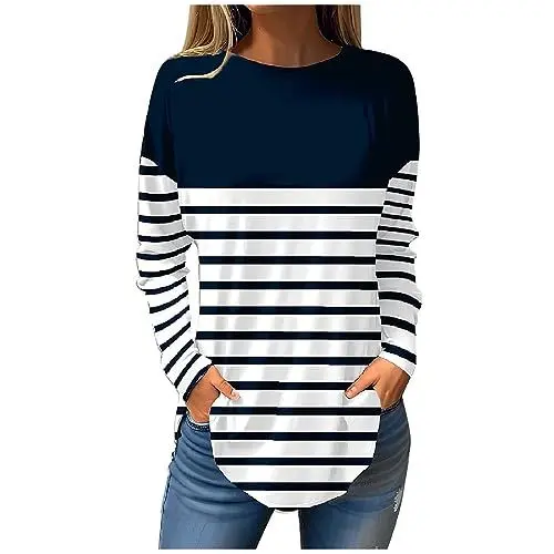 Produktbild: Frühling Tops Für Damen Fitness Tops Dirndl Blusen Frühling Tops Für Damen 2023 Trendig Übergroße Shirts Für Damen T Shirts Für Mutterschaft Shirts Damen Süße Tops Für Damen Trendig
