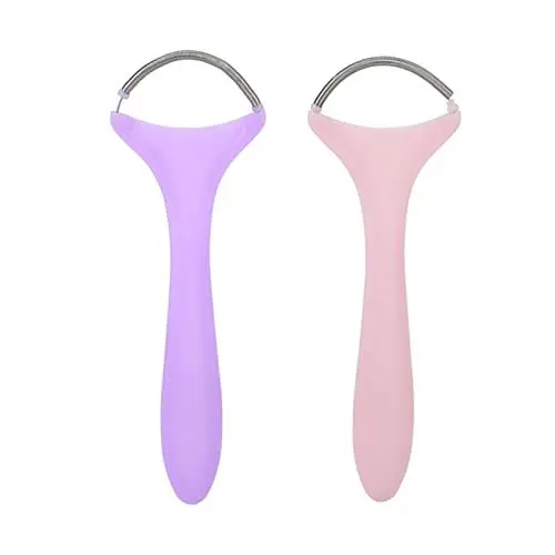 Produktbild: Gesichtshaarentferner Damen, Edelstahl Handbuch Epilierer mit Federmechanismus, Wiederverwendbarer Gesichts Haar Roller für sichere und effektive Epilation, Ideal für zu Hause DIY Beautycare