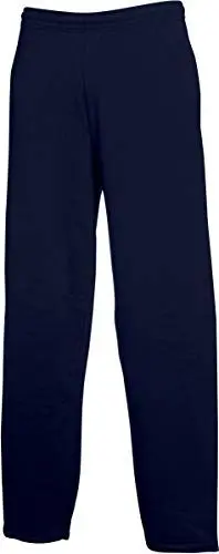Produktbild: Fruit of the Loom Herren-Jogginghose ohne Bündchen Gr. 41-44.5, Dunkles Marineblau