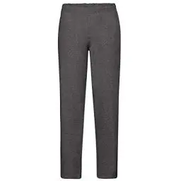 Produktbild: Fruit of the Loom Classic Open Hem Jog Pants, Farbe:dunkelgrau meliert, Größe:2XL