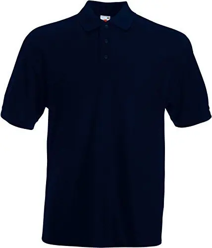 Produktbild: Fruit of the Loom 13226S Herren Polo, Gr. 52 (L), blau (dunkelblau)