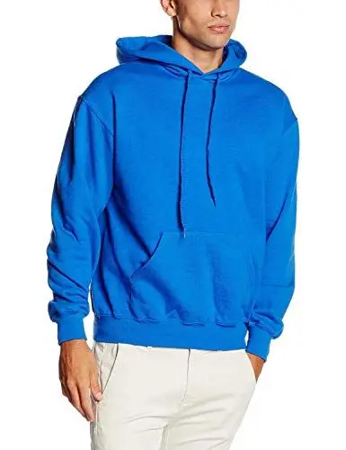 Produktbild: Fruit of the Loom Herren Kapuzenpullover, Blau (Königsblau), X-Large