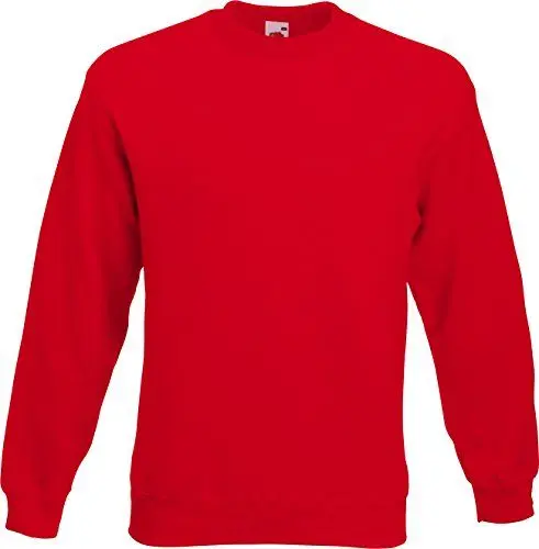 Produktbild: Fruit of the Loom Herren Sweatshirt 12200B, Gr. 52/54 (L), Rot (40 rot)