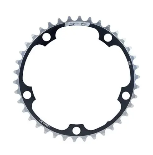Produktbild: FSA Road Kettenblatt BCD 130 10-/11-fach schwarz/silber Ausführung 38 Zähne 2017 Kettenblätter