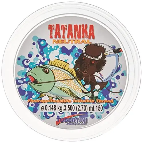 Produktbild: FTM Unisex – Erwachsene 10C4271214C10 Angelschnur Tubertini Tatanka 150m 0,148mm/3,50kg, Bunt, Normal