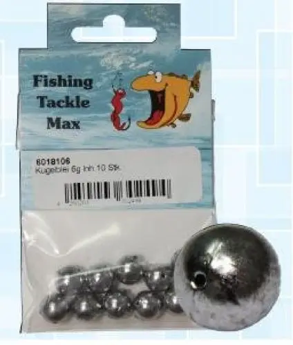 Produktbild: FTM Unisex – Erwachsene 10C6018104C10 Kugelblei 4g Inh.15 STK, Blei, Bunt, Normal