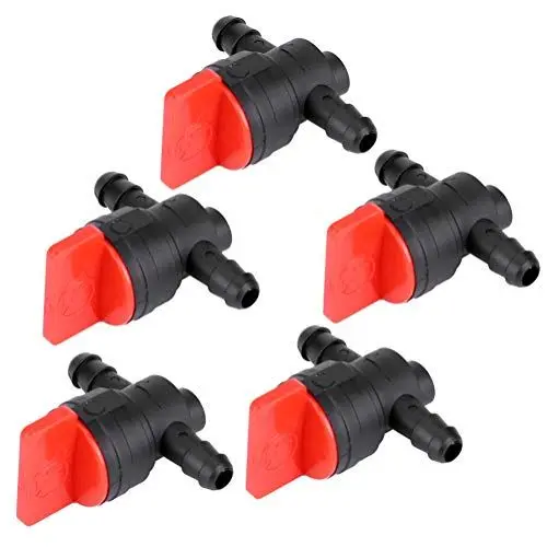 Produktbild: 5 x 6,35 mm Kraftstoff-Gastank-Absperrventil, Trennschalter, Garten-Freischneider, Rasenmäher-Zubehör