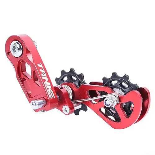 Produktbild: FUBESK Speed-Kettenspanner, Aluminiumlegierung Fahrradkettenspannung Einsteller - Einstellbare Kettenführung