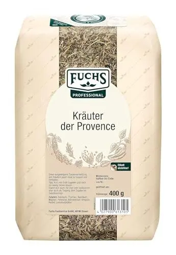 Produktbild: Fuchs Professional - Kräuter der Provence | Kräuterkomposition zum Würzen von Suppen und Eintöpfen | Profi-Qualität für Großverbraucher und Gastronomie | 400 g im recyclebaren Beutel