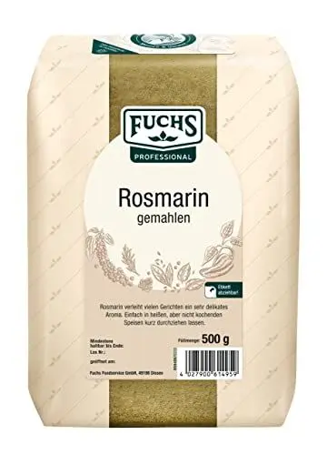Produktbild: Fuchs Rosmarin gemahlen, 3er Pack (3 x 500 g)