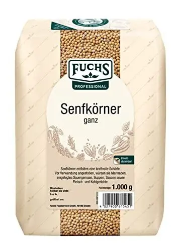 Produktbild: Fuchs Senfkörner (1 x 1 kg)