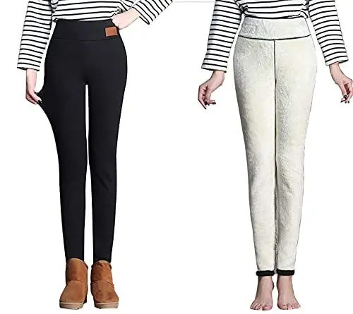 Produktbild: Fudaolee Damen Winter Warme Leggings