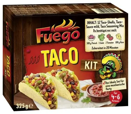 Produktbild: Fuego Taco Dinner Kit, 325 g