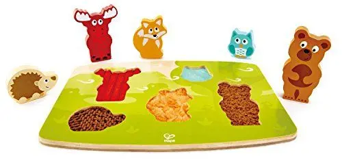 Produktbild: Hape E1621 Fühlpuzzle Waldtiere