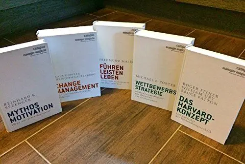 Produktbild: Führungsklassiker: Mythos Motivation·· Führen, leisten, leben·· Wettbewerbsstrategie·· Change Management·· Das Harvard-Konzept