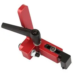 Produktbild: Führungsschiene Stop Für T-Nut T-Tracks, Type 75 Gerungsschienenanschlag Hochgenaue T-Schienen, Spurstopper Rutschenstopper Gehrungsschienenstopp für Holzbearbeitung