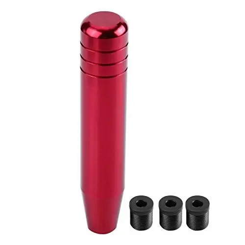 Produktbild: Für Schaltknauf Rot -- Universal Schaltknauf Rot Universal Aluminium Schaltknauf Aluminiumlegierung Auto Handgriff Schalthebel Universal Car Manual Schaltknauf Griff Schalthebel 18Cm Aluminiumlegierun