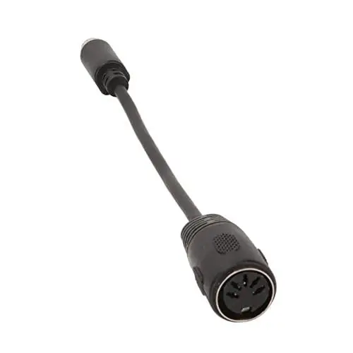 Produktbild: Für Tastatur Maus Konverter Kabel, DIN 5 Pin Weiblich zu MIDI DIN 6 Pin Männliche Tastatur Maus Adapter Kabel