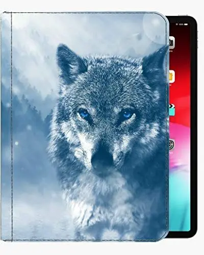 Produktbild: Für iPad Mini4 7,9 cm Case Cover, Blaue Augen Raubtier Tier Defocused Wolf Art Blue Case Slim Shell Cover für iPad iPad Mini4
