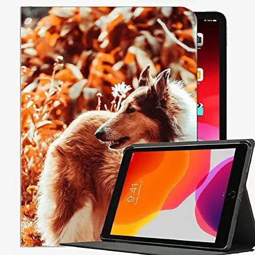 Produktbild: Für iPad Mini 1 2 3 Fall (altes Modell A1432 A1490 1455), Sheltie Dog Flauschiger Fall Slim Shell Cover für iPad Mini 7,9 Zoll