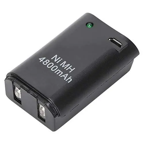 Produktbild: für 360 Akkupack Wiederaufladbarer 360 Akkupack Abs 2 in 1 4800 MAh Wiederaufladbarer Gamepad NI-Mh-Akku für 360 Controller-Konsole