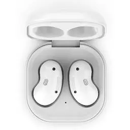 Produktbild: für Galaxy Buds Live-Gehäuse-Ersatz, Galaxy Buds Live-Ladegehäuse-Ersatz, mit 3,3-Fuß-Ladekabel (SM R180 Weiß)