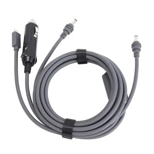 Produktbild: für Mini DC-Stromkabel, 30 M/98,4 Fuß Satelliten-DC-Stromkabel, Wasserdichtes Outdoor-Ersatzkabel für USB-C-kompatible Geräte