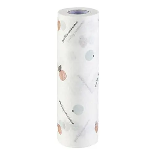 Produktbild: Mikrofaser Reinigungstücher, 50 Sheets Abreißbare Putztücher Wischtücher auf Rolle Putzlappen Rolle Lappen Rolle Spültücher Reinigungstücher für Küche Bad und Haushalt (Thickened Geometric)