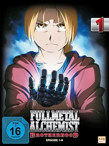 Produktbild: Fullmetal Alchemist: Brotherhood - Vol. 1 (Digipack im Schuber mit Hochprägung und Glanzfolie) (2 DVDs) (Limited Edtion) (Limited Edition)
