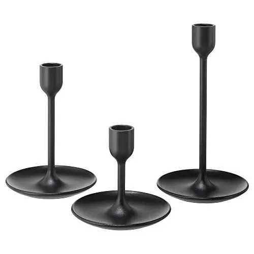 Produktbild: IKEA.. 403.421.34 Kerzenständer, schwarz