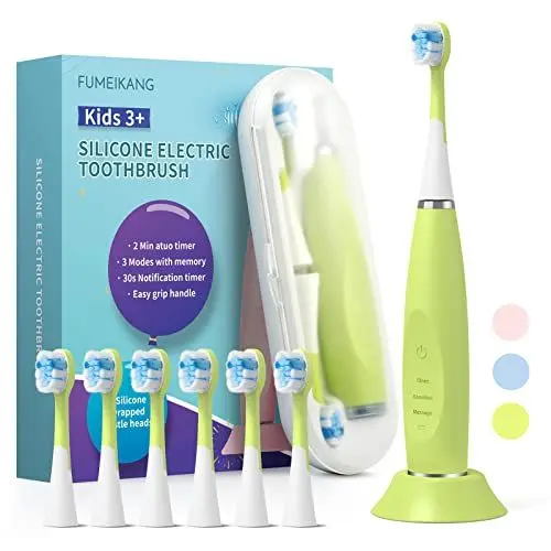 Produktbild: FUMEIKANG Elektrische Zahnbürsten für (green)