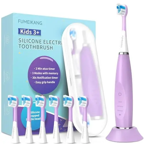 Produktbild: FUMEIKANG Elektrische Zahnbürsten für (purple)