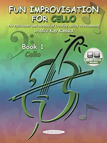 Produktbild: Fun Improvisation for Cello: The Philosophy and Method of Creative Ability Development (incl. Online Code)
