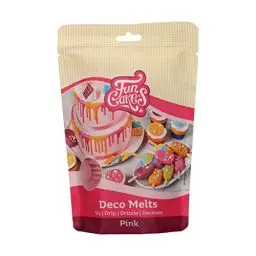 Produktbild: FunCakes Deco Melts Rosa - Tauchen, drippen, dippen und dekorieren! In der Mikrowelle schmelzen und in jede Form gießen, 250 g