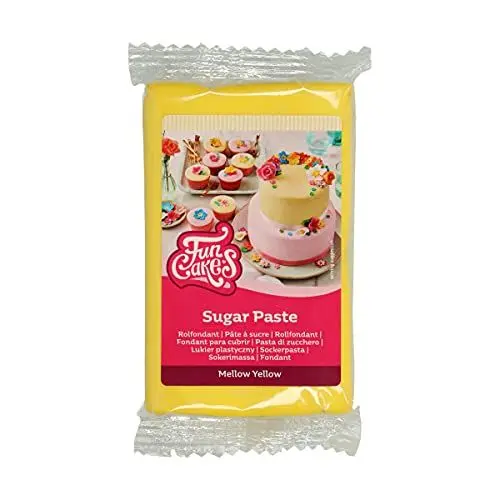 Produktbild: FunCakes Gelbe Zuckerpaste, 250 Gr